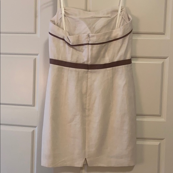 BCBG strapless linen minidress - Picture 4 of 9